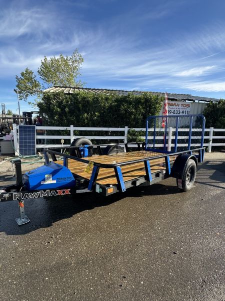 New 2026 RawMaxx UT-SA Utility Trailer