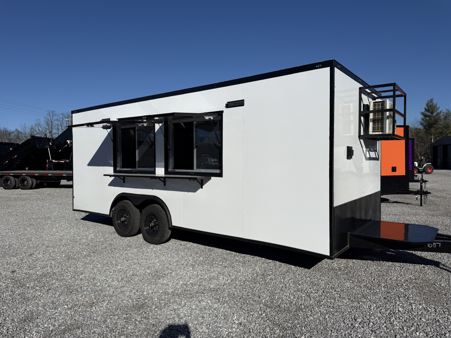 New 2026 Coast 2 Coast 8.5X20 TA CONCESSION TRAILER FULLY EQUIPPED BLACKOUT Concession