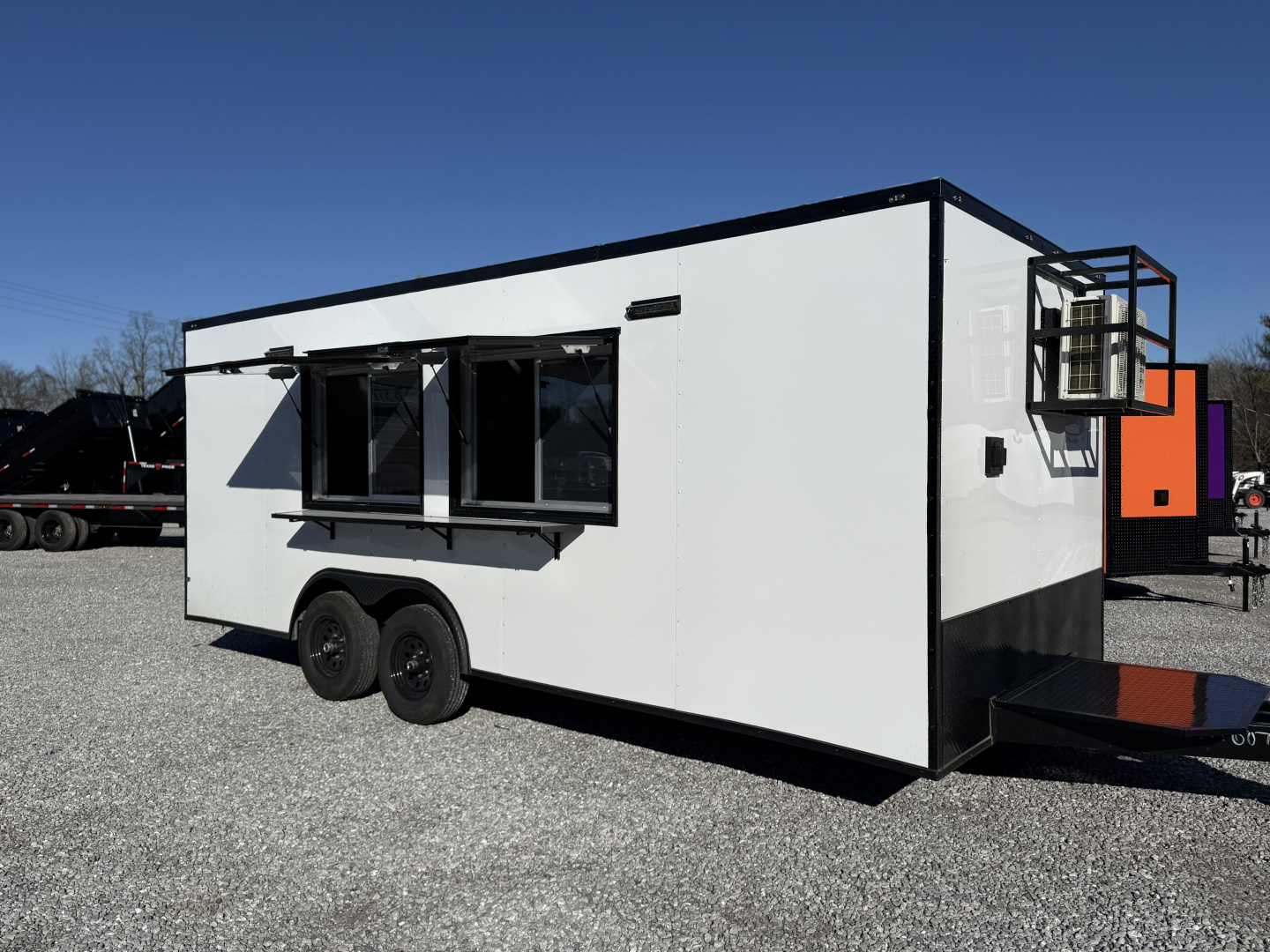 New 2026 Coast 2 Coast 8.5X20 TA CONCESSION TRAILER FULLY EQUIPPED BLACKOUT Concession
