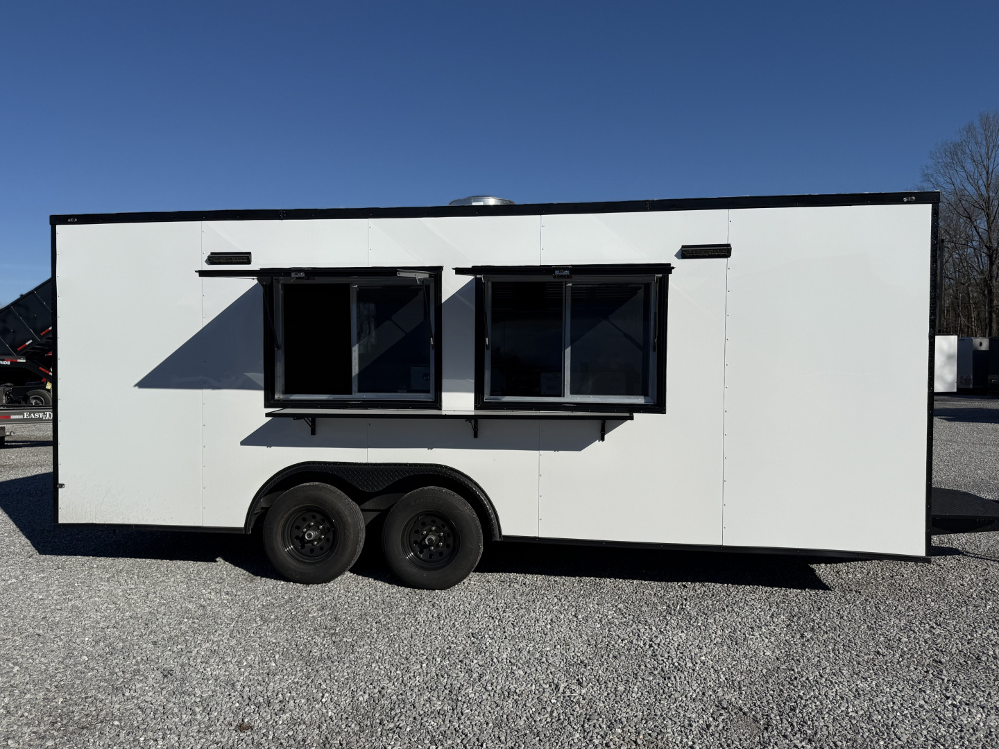 New 2026 Coast 2 Coast 8.5X20 TA CONCESSION TRAILER FULLY EQUIPPED BLACKOUT Concession
