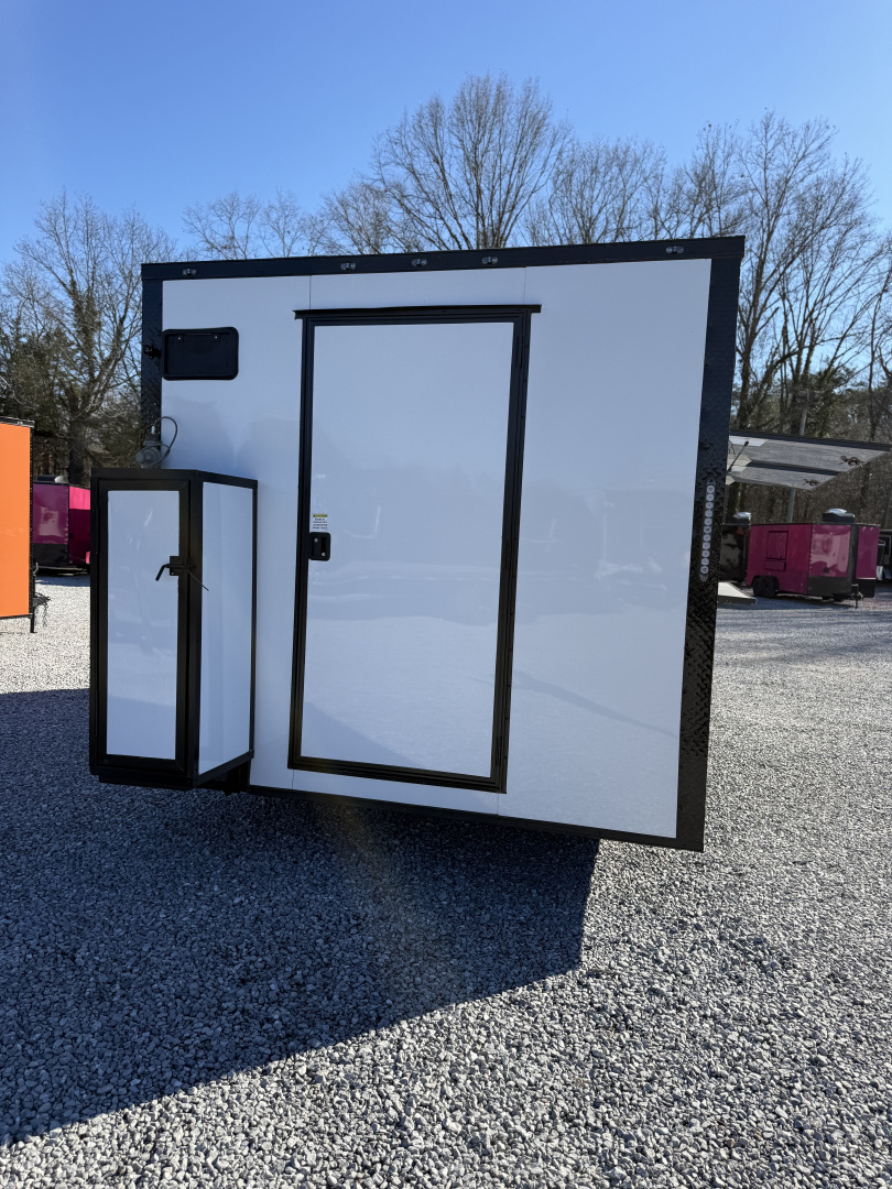 New 2026 Coast 2 Coast 8.5X20 TA CONCESSION TRAILER FULLY EQUIPPED BLACKOUT Concession