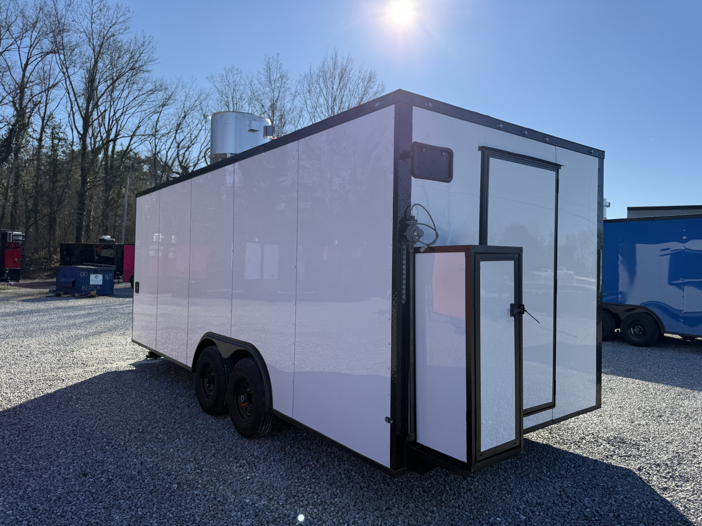 New 2026 Coast 2 Coast 8.5X20 TA CONCESSION TRAILER FULLY EQUIPPED BLACKOUT Concession