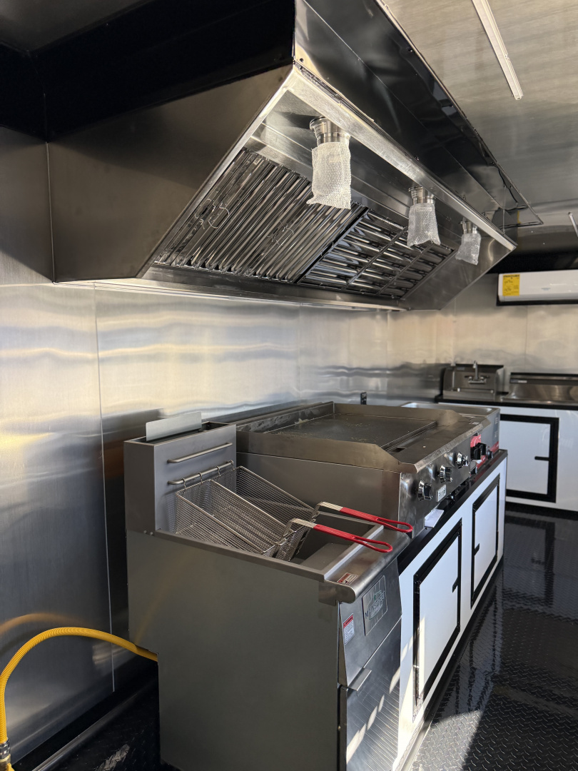 New 2026 Coast 2 Coast 8.5X20 TA CONCESSION TRAILER FULLY EQUIPPED BLACKOUT Concession