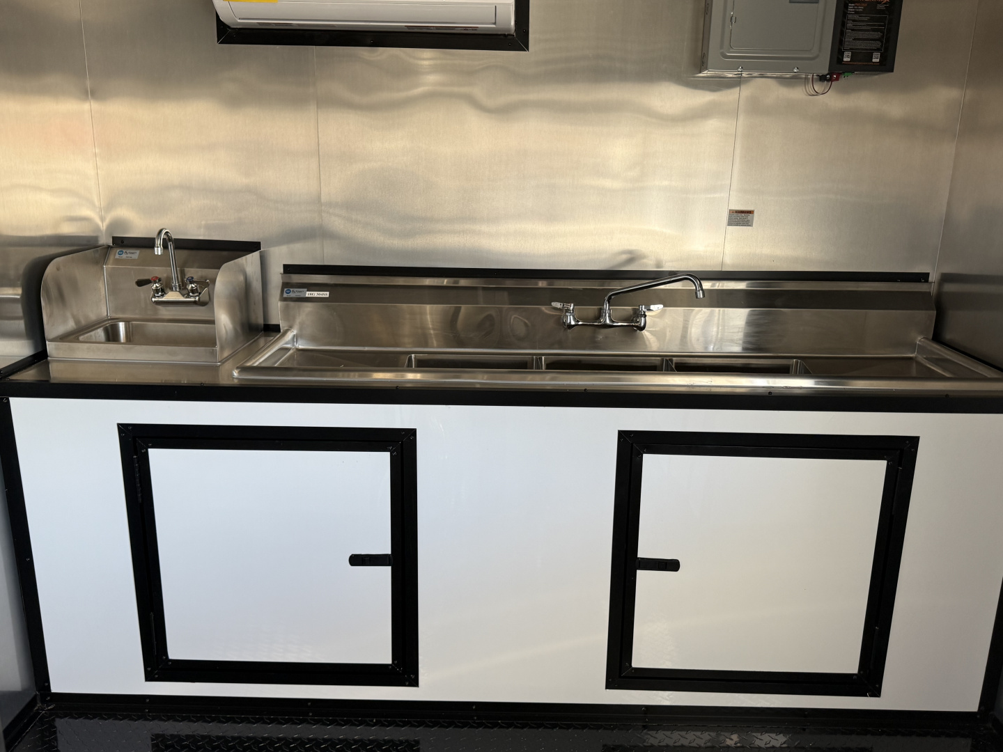 New 2026 Coast 2 Coast 8.5X20 TA CONCESSION TRAILER FULLY EQUIPPED BLACKOUT Concession