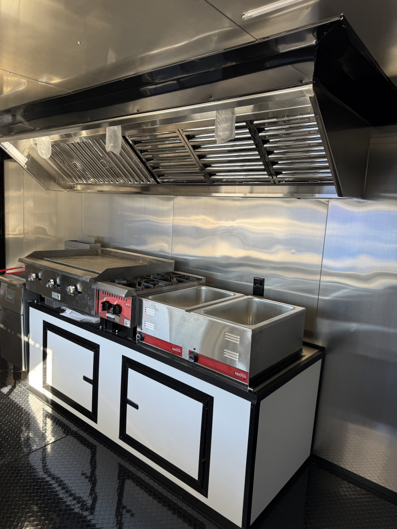 New 2026 Coast 2 Coast 8.5X20 TA CONCESSION TRAILER FULLY EQUIPPED BLACKOUT Concession