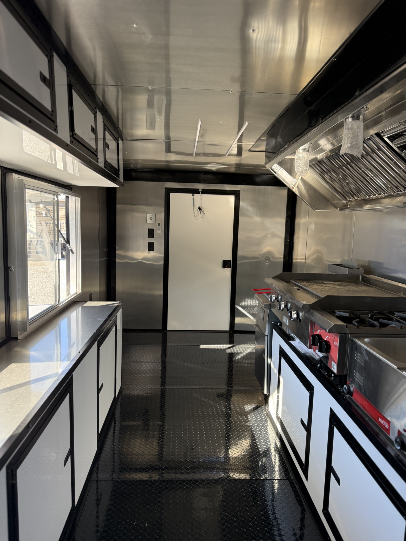 New 2026 Coast 2 Coast 8.5X20 TA CONCESSION TRAILER FULLY EQUIPPED BLACKOUT Concession