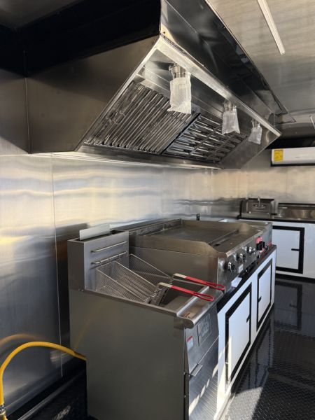 New 2026 Coast 2 Coast 8.5X20 TA CONCESSION TRAILER FULLY EQUIPPED BLACKOUT Concession