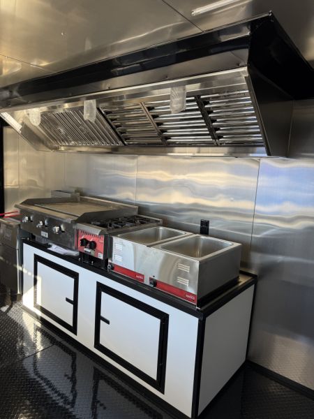New 2026 Coast 2 Coast 8.5X20 TA CONCESSION TRAILER FULLY EQUIPPED BLACKOUT Concession
