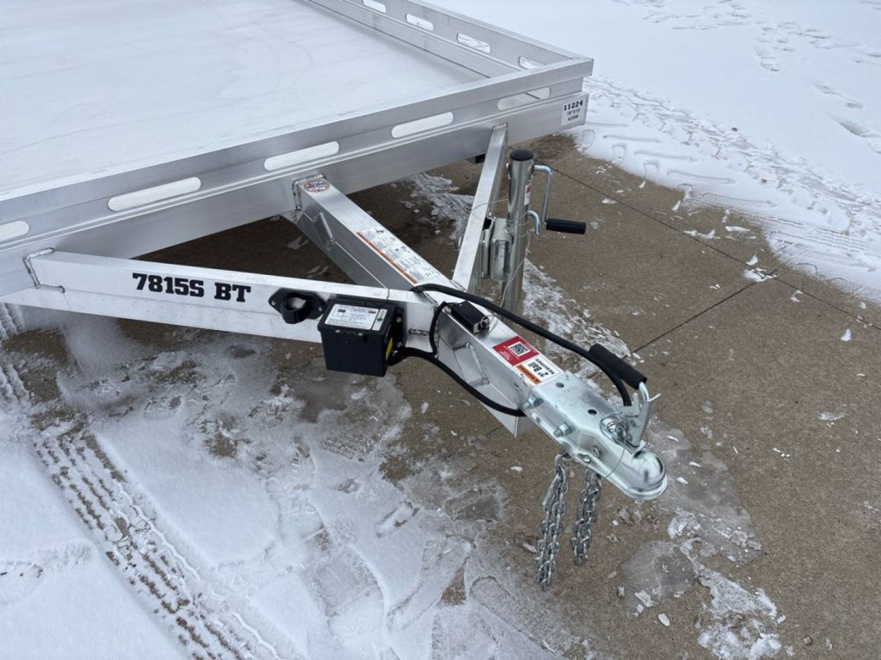 New 2027 Aluma 7815S-EL-BT Utility Trailer