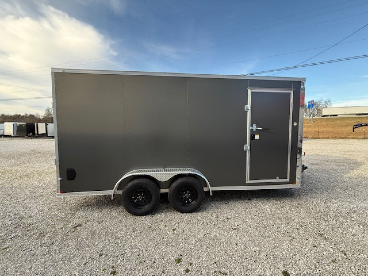 New 2026 Outlaw Trailers 7X16 7K Cargo / Enclosed Trailer