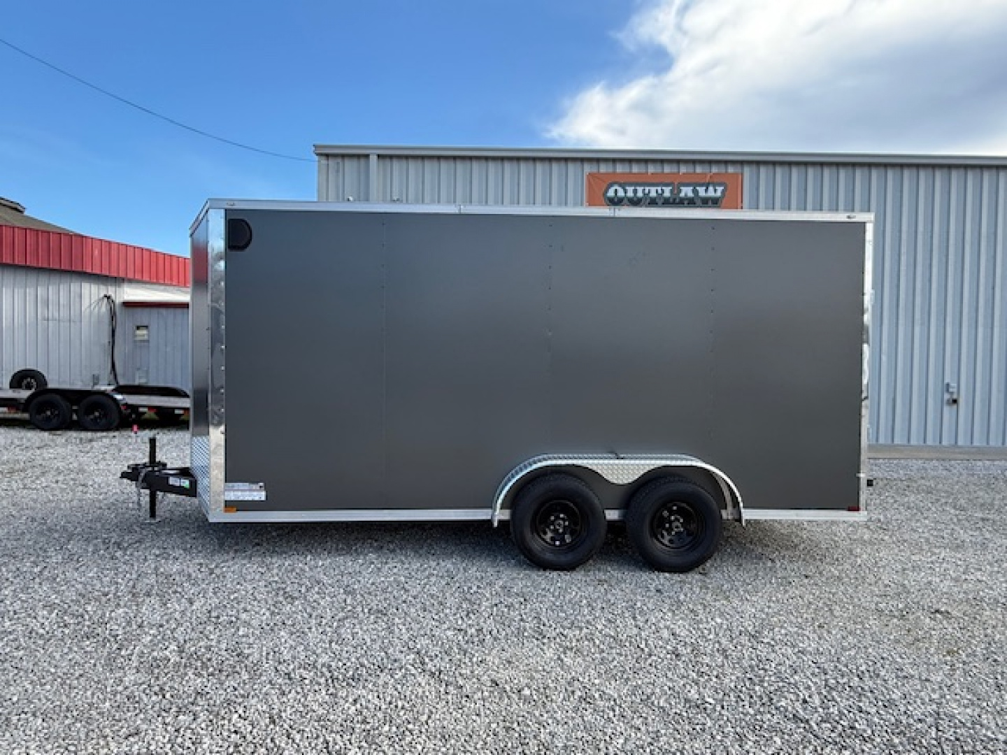 New 2026 Outlaw Trailers 7X16 7K Cargo / Enclosed Trailer
