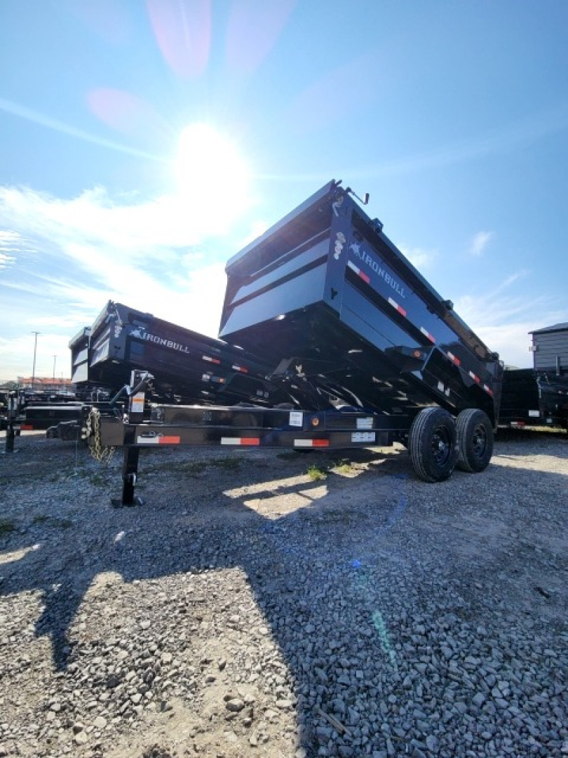 New 2026 Iron Bull Dump Trailer DTB Model 72"X12' With 3' Sides