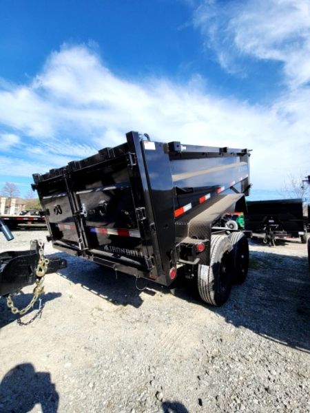 New 2026 Iron Bull Dump Trailer DTB Model 72"X12' With 3' Sides