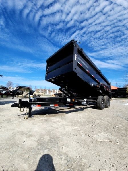New 2026 Iron Bull Dump Trailer 83x16' With 4' Sides 7Ga Floor 14999 Gvwr