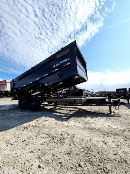 New 2026 Iron Bull Dump Trailer 83x16' With 4' Sides 7Ga Floor 14999 Gvwr