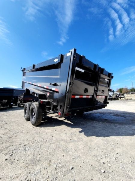 New 2026 Iron Bull Dump Trailer 83x16' With 4' Sides 7Ga Floor 14999 Gvwr