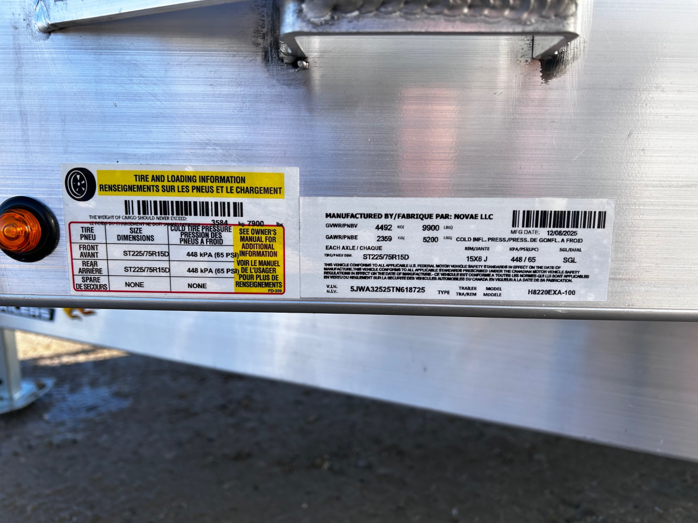 New 2026 H&H Trailers 82"X20' EXA 9.9K GVWR ALUMINUM SPEEDLOADER POWER TILT/ ROCK GUARD Car / Racing Trailer