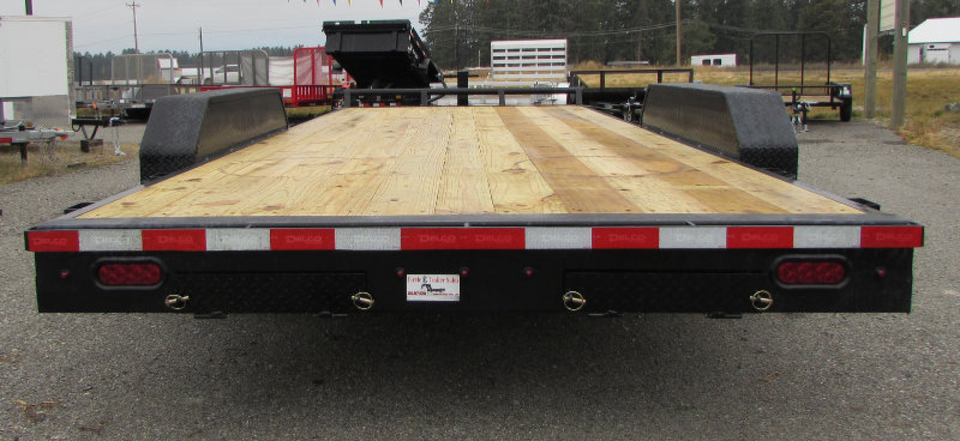 New 2026 Delco Trailers C418A62ESPE 83x18 Car Hauler