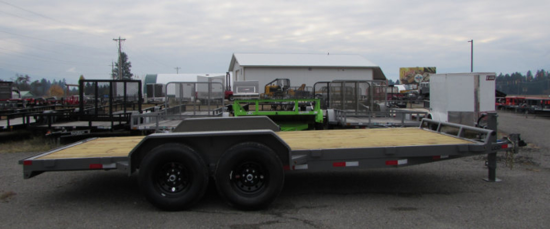New 2026 Delco Trailers C418A62ESPE 83x18 Car Hauler