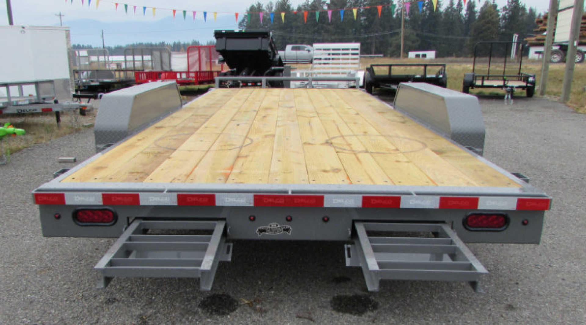 New 2026 Delco Trailers C418A62ESPE 83x18 Car Hauler