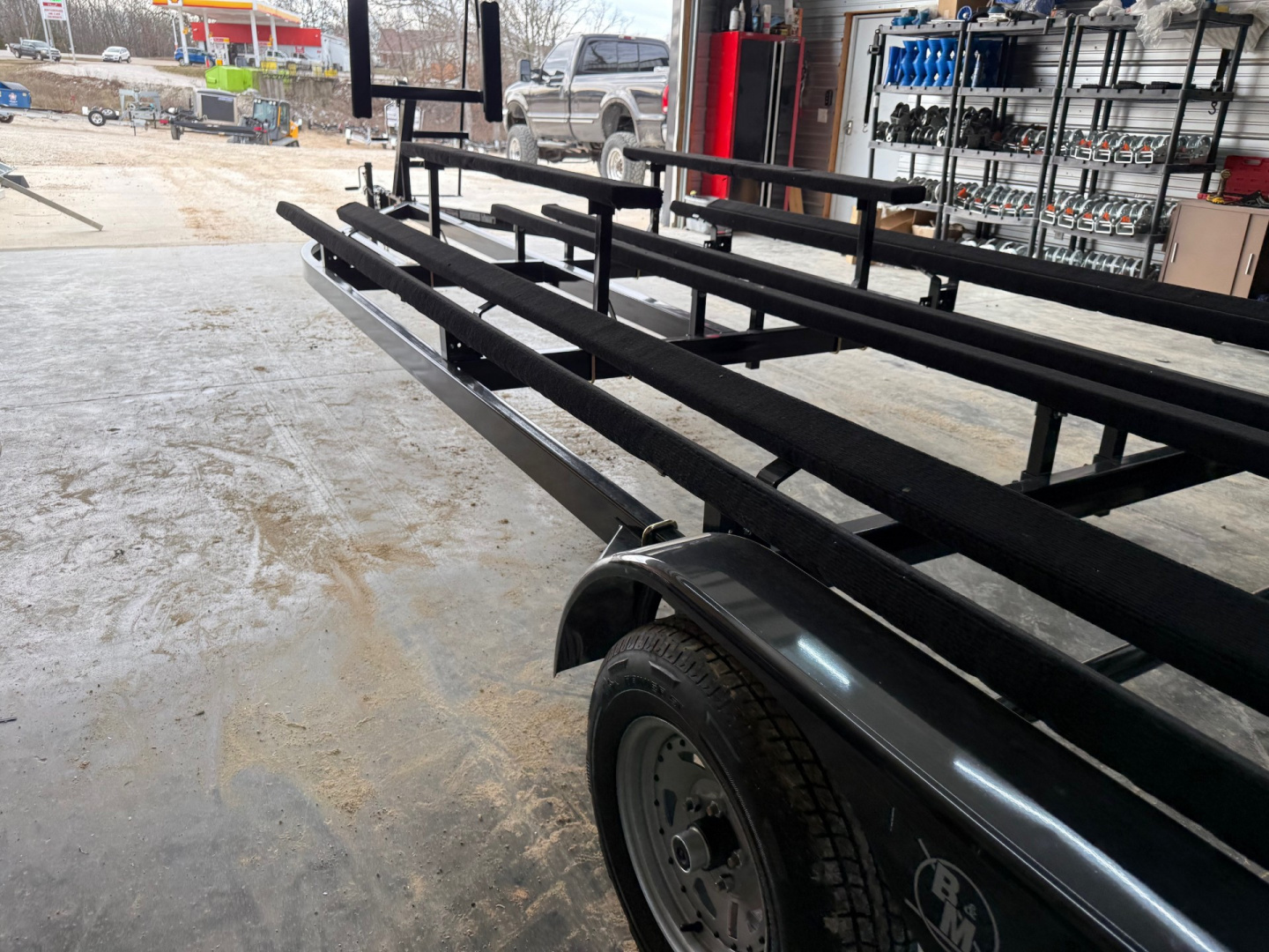 New 2027 Haul-Rite Trailers FS24T TriToon Pontoon Boat