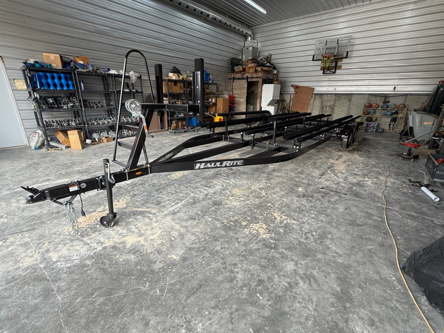 New 2027 Haul-Rite Trailers FS24T TriToon Pontoon Boat