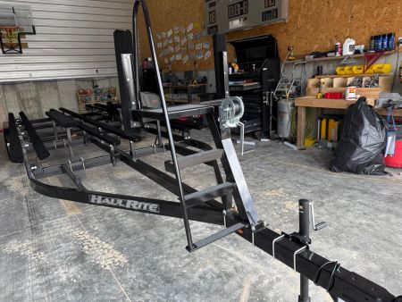New 2027 Haul-Rite Trailers FS24T TriToon Pontoon Boat