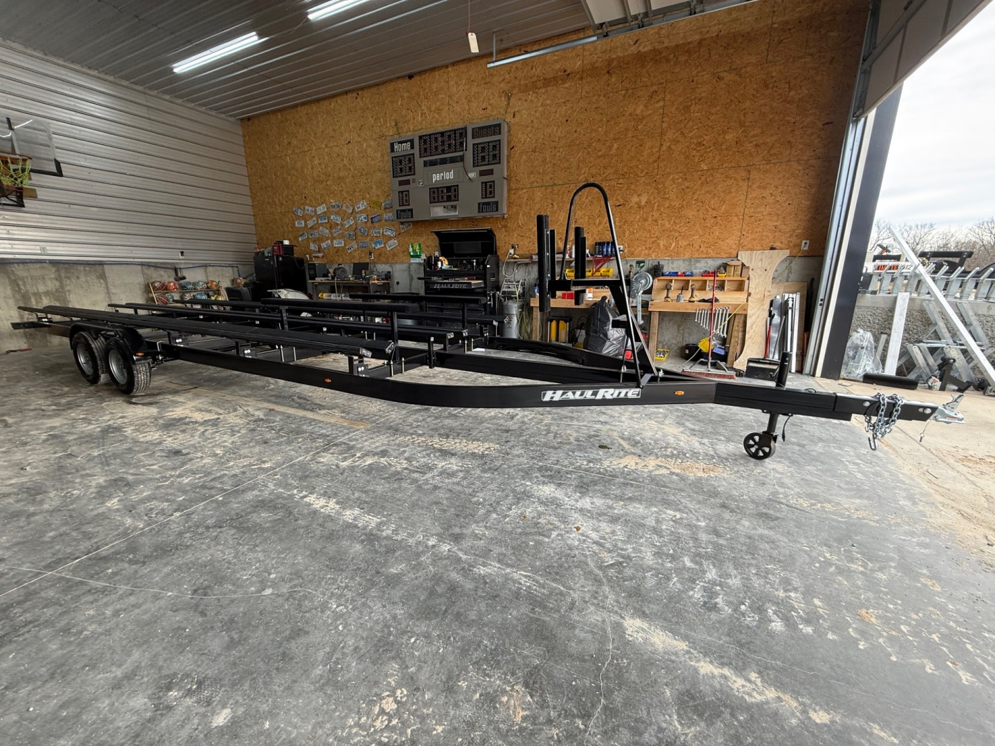 New 2027 Haul-Rite Trailers FS28 Super-HD Tritoon Pontoon Boat