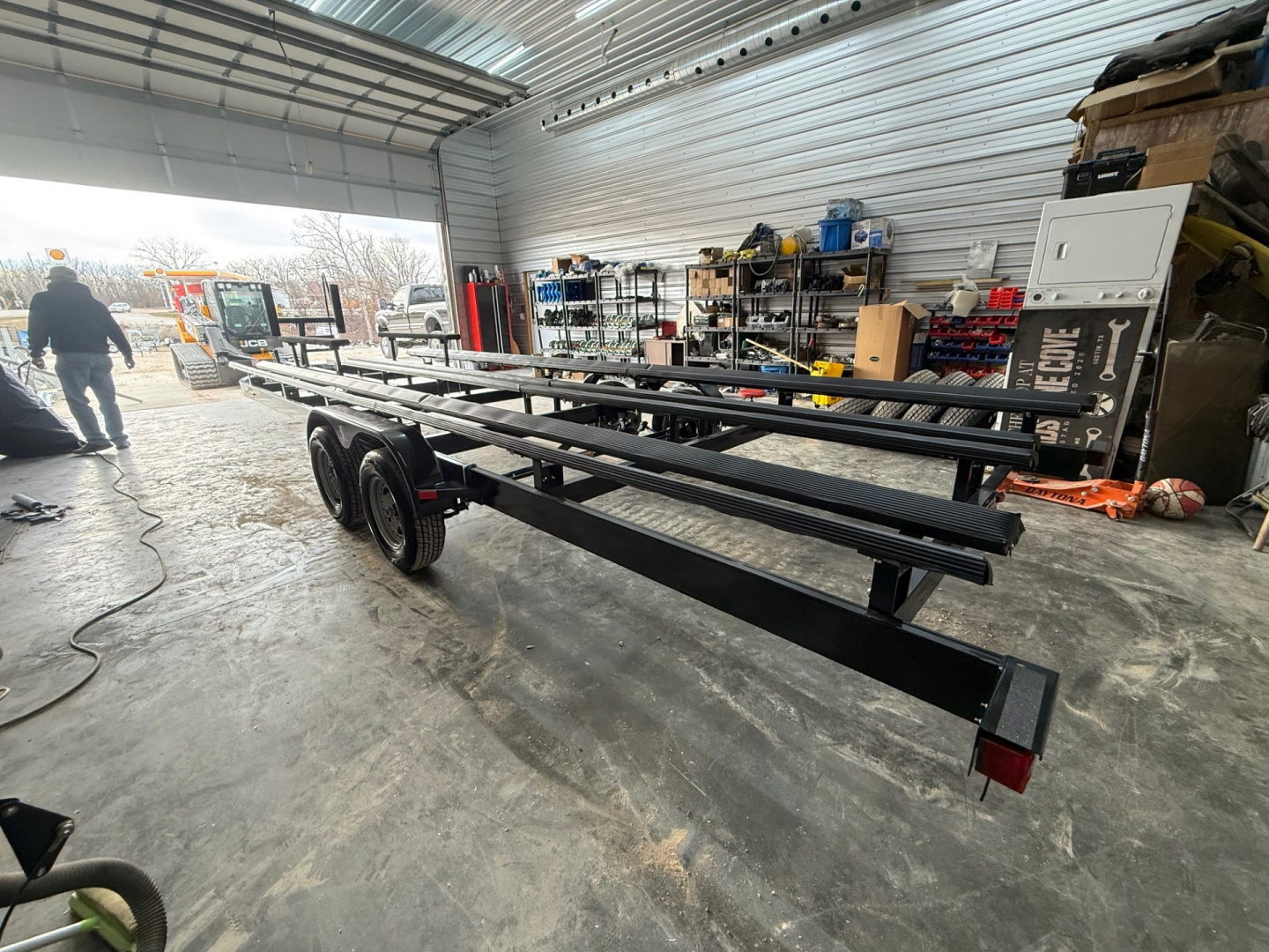 New 2027 Haul-Rite Trailers FS25-26 Super-HD Tritoon Pontoon Boat