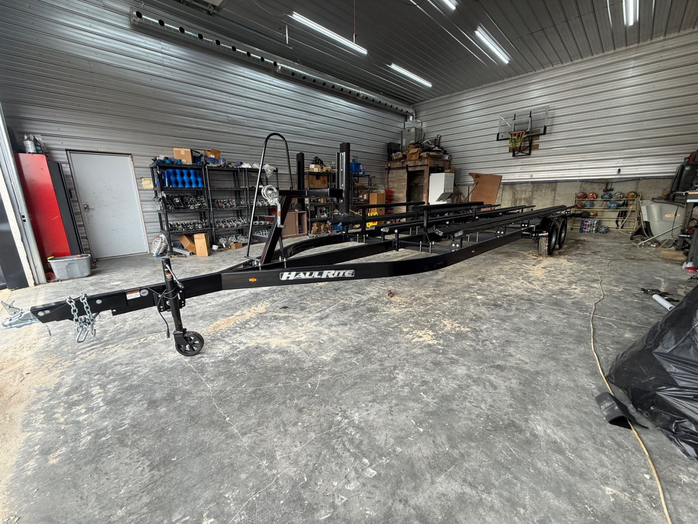 New 2027 Haul-Rite Trailers FS25-26 Super-HD Tritoon Pontoon Boat