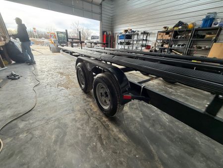 New 2027 Haul-Rite Trailers FS25-26 Super-HD Tritoon Pontoon Boat