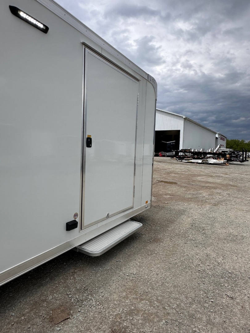 New 2026 NEW 2025 ATC 8.5 x 28 ROM450 Enclosed ALUMINUM Car Hauler