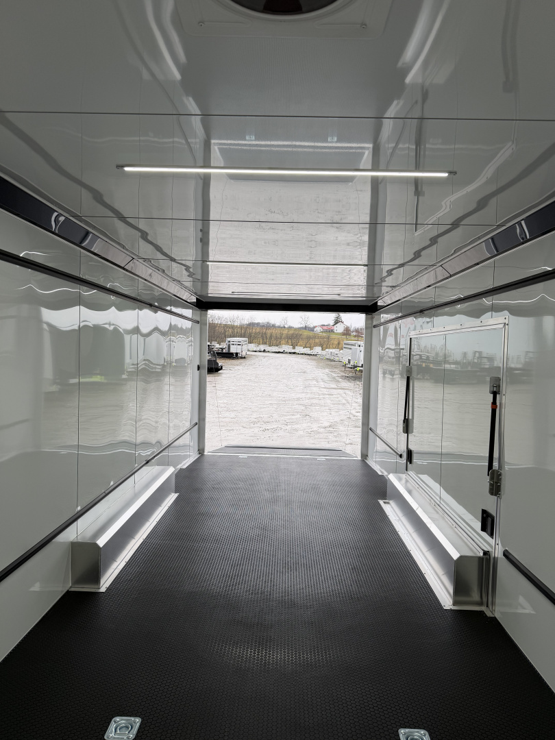 New 2026 NEW 2025 ATC 8.5 x 28 ROM450 Enclosed ALUMINUM Car Hauler