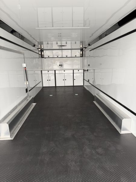 New 2026 NEW 2025 ATC 8.5 x 28 ROM450 Enclosed ALUMINUM Car Hauler