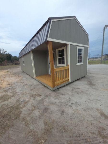 New 2025 Yoder Side Lofted Cabin 12x32