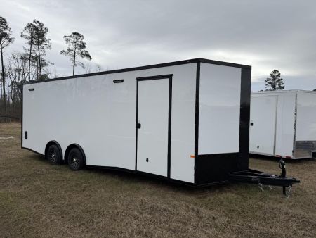 New 8.5x24 Enclosed Car Hauler | Rock Solid Cargo Enclosed Cargo Trailer
