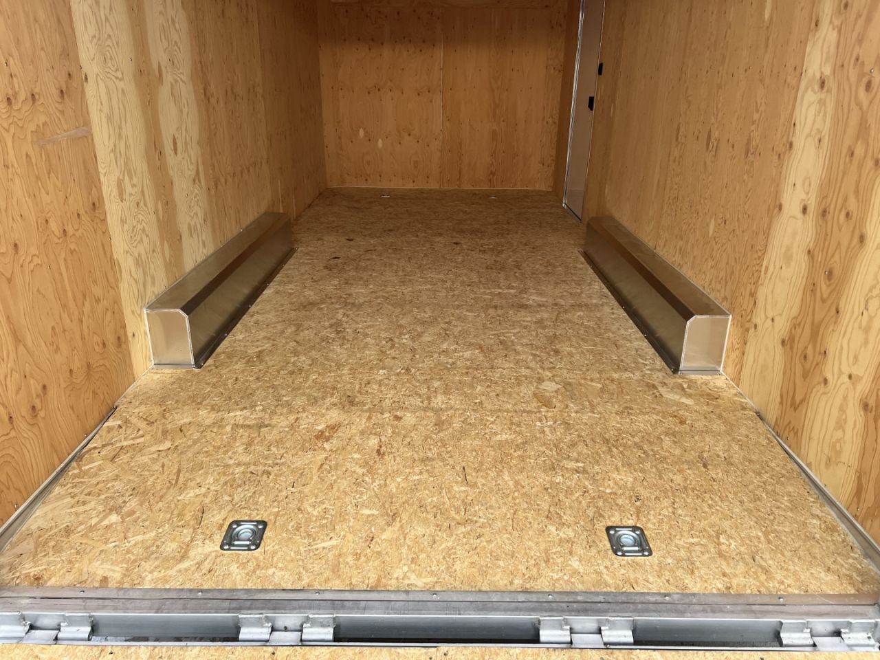 Used 2016 ATC 8.5x20 ALL Aluminum TALL Enclosed Cargo Hauler Rear Ramp Trailer