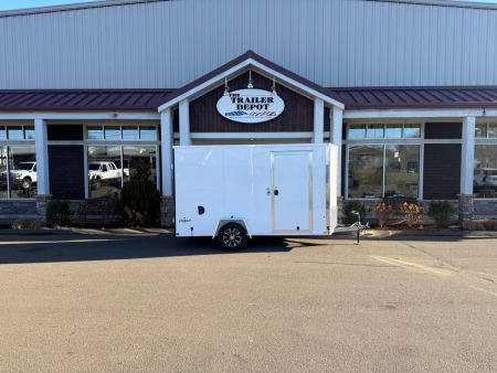 New Pace American 6′ x 12′ + V-Nose Enclosed Cargo Trailer with Barn Doors 2.9K