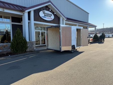 New Pace American 6′ x 12′ + V-Nose Enclosed Cargo Trailer with Barn Doors 2.9K