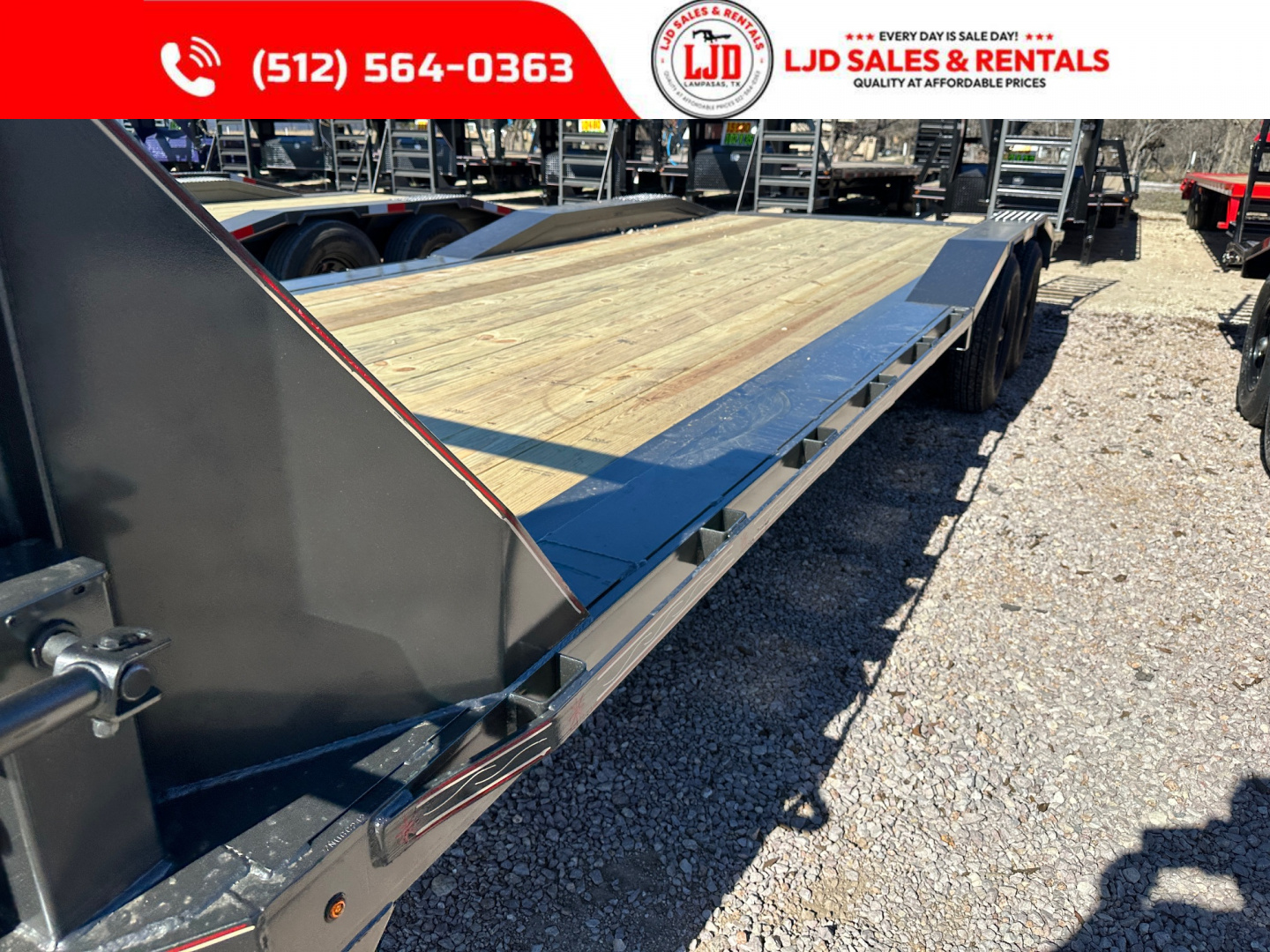 New 2026 Triple R - 24' Gooseneck Drive Over Fender Trailer