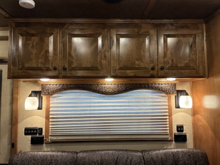 Used 2020 4-Star 3 Horse 15' Living Quarter Horse Trailer