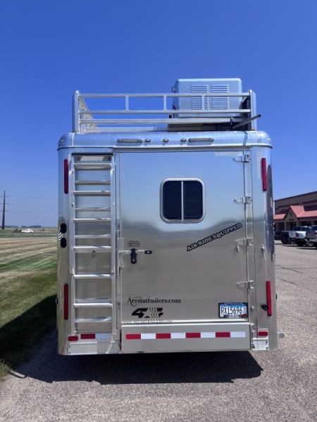 Used 2020 4-Star 3 Horse 15' Living Quarter Horse Trailer