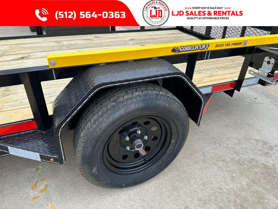 New 2026 Lacosta Trailers 6' X 12' - Utility Trailer - Gorilla Lift Gate Assist