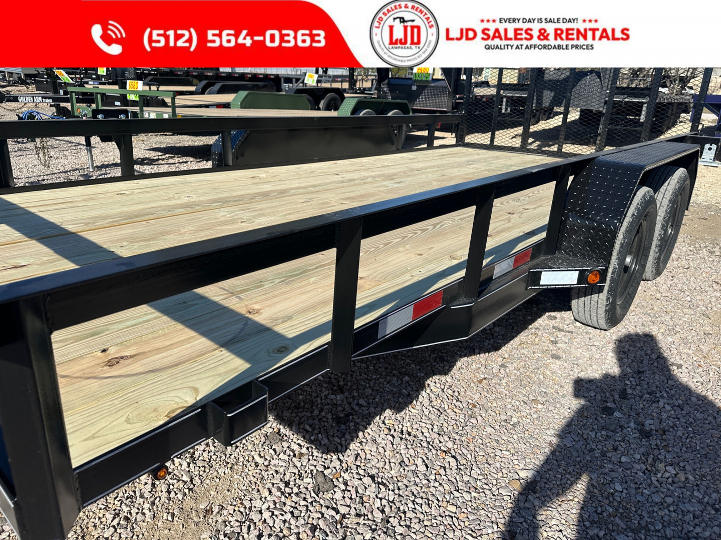 New 2026 Lacosta - 77 x 16 - Utility Trailer