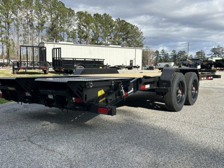New 2027 Big Tex Trailers 16EH-22D3A-MRBK Equipment Trailer, 19+3, MEGA RAMPS, 17.6K GVWR