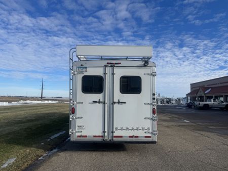 Used 2004 Bison Trailers 4H LQ Stratus Horse Trailer