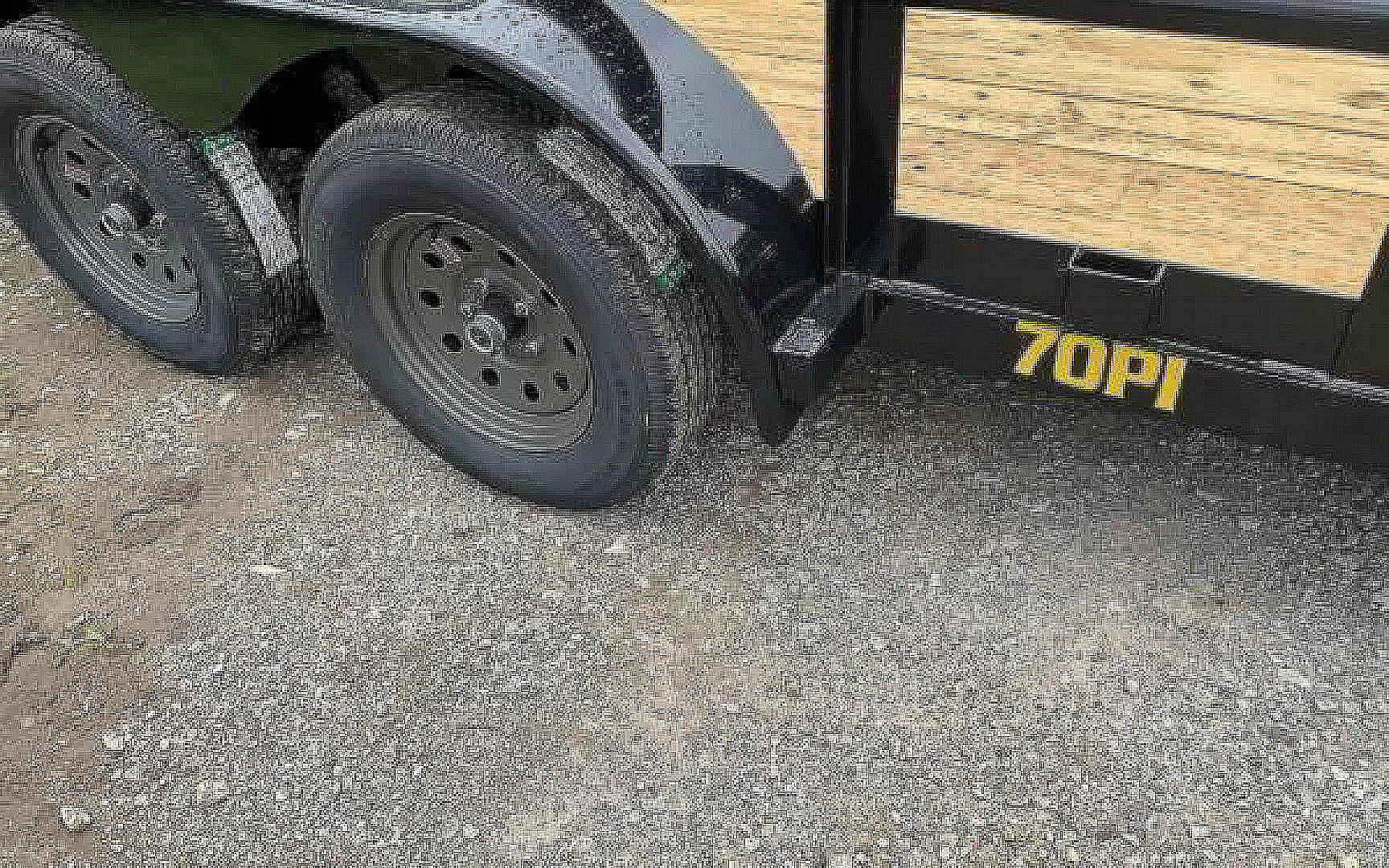 New Big Tex Trailers 70PI-X 83" x 16 Tandem Axle Square Top Utility Trailer