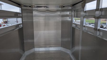 New 2027 EBY 16' Bumper '38 SPECIAL 16' Aluminum Stock Trailer (7' HIGH)