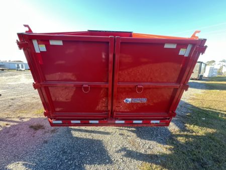 New 2027 Panther Cargo 7x14 Heavy-Duty Dump Trailer – Red | 14,000 lb GVWR