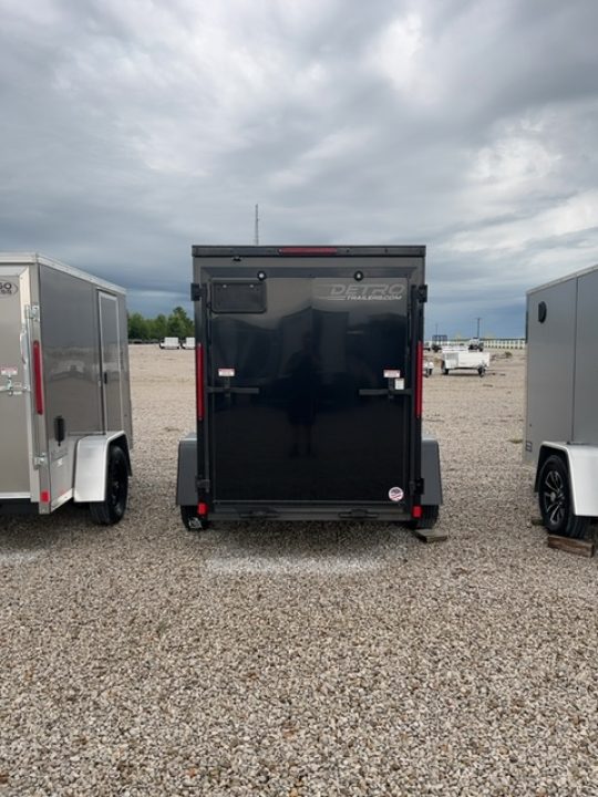 New 2026 CARGO EXPRESS EX DLX 5' x 8' 3K Idler Ramp Door Enclosed Cargo Trailer